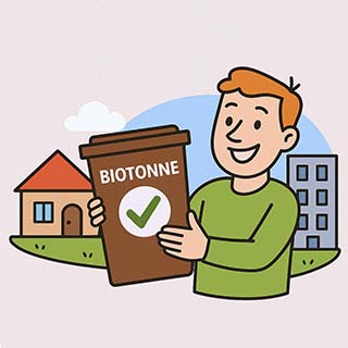 symbolbild 2.	Wie mache ich die Biotonne plastikfrei?